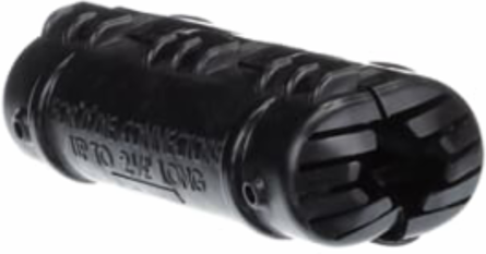 Insulployp Cinch Cover for D Die Connectors Up to 2-1/2 Inch Long, Black Polypropylene