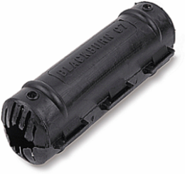 Compression Connector Cover, Polypropylene, 2 Inch Width, 4.25 Inch Length, Black