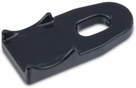 PVC CTD CLAMP BACK SPACER 1IN GRY