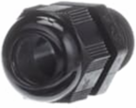 1/2IN NONMETALLIC CABLE GLAND BLACK