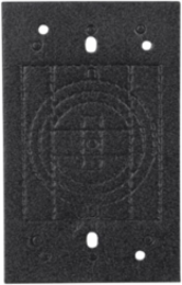 Single Gang Neoprene Gasket, Black for Weatherproof Covers