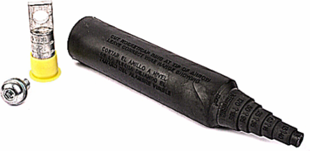 Flood Seal Multi Port Heat Shrink Fit Connector, 1x1x1 Inch, Aluminum Lug, Compression