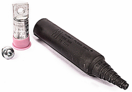 Flood Seal Multi-Port Heat Shrink Fit Connector, Aluminum, Concentric/Compressed 1/0, Compact 2/0, Solid 2/0