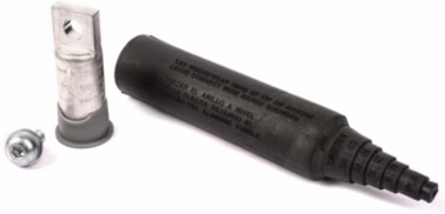 Aluminum Flood-Seal Multi-Port Connector 2-7/16 Inch, Compression, Dual Rated for Aluminum and Copper Conductors