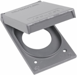 PVC CTD VERT MNT BOX CVR 1-9/16IN