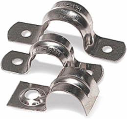 One Hole Pipe Strap 3/8 Inch Galvanized Steel for Rigid/IMC Conduits