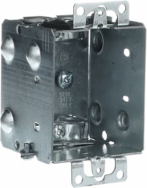 347V SW BOX 2-1/2IN D 1 GNG FL EAR