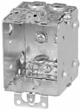 347V SW BOX 2-1/2IN D 1 GNG FL EAR