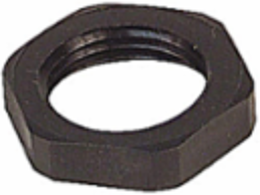 Plastic Locknut for Conduit Fitting, 3/8 Inch, 100 Pieces