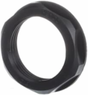 3/4 Inch Plastic Locknut for Rigid/IMC Conduit, 100 Pieces
