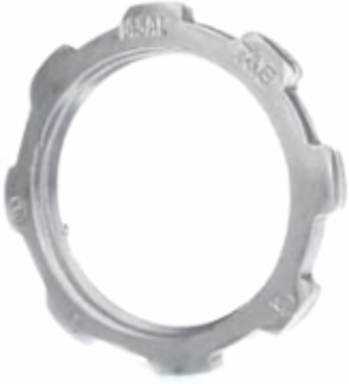 1 Inch Aluminum Locknut for Rigid/IMC Conduit, 100 Pieces