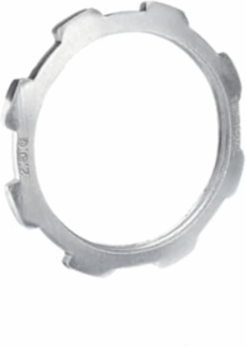 2 Inch Aluminum Locknut for Rigid/IMC Conduit Fitting, 25 Pieces