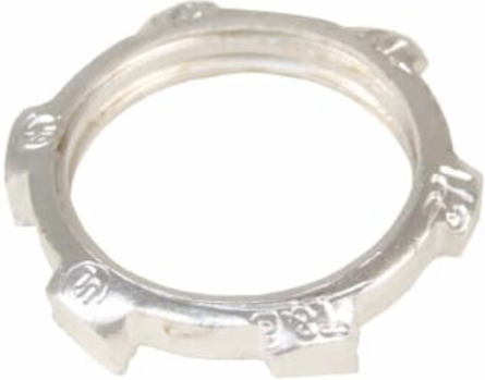 3 Inch Aluminum Locknut for Rigid/IMC Conduit, Pack of 10