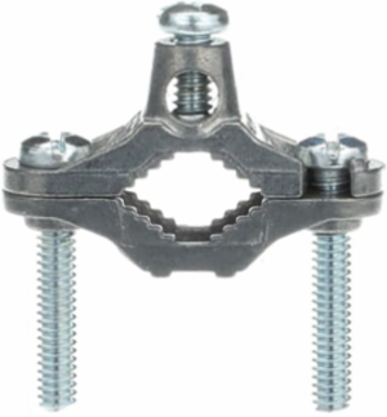 GRD ROD CLMP, 1.5-1IN PIPE, ZNC/STL
