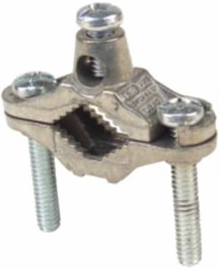 GRD ROD CLMP, 1.5-1IN PIPE, ZNC/STL
