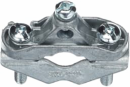 GRD ROD CLMP, 1.5-1 PIPE, ZINC/STL