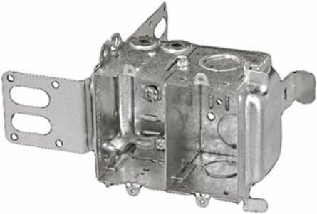 PWR/COMM BOX 2-1/2IN DEEP M STRAP