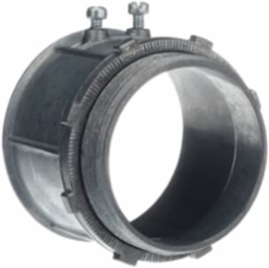 EMT Set Screw Connector, 3 Inch, Zinc Alloy, Concrete-tight