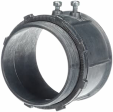 EMT Set Screw Connector, 3 Inch, Zinc Alloy, Concrete-tight