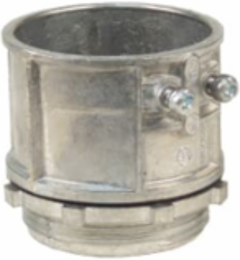 EMT Set Screw Connector, 3 Inch, Zinc Alloy, Concrete-tight