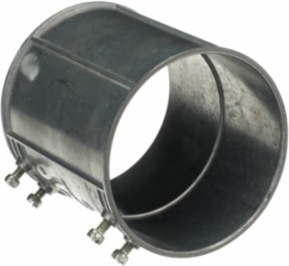 EMT Set Screw Coupling, 4 Inch, Zinc Alloy
