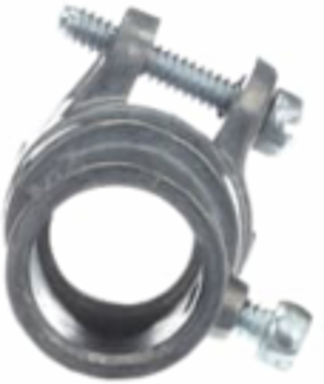 EMT/Flexible Conduit Coupling 1/2 Inch Zinc Alloy Clamping Range 0.75-0.95 Inch