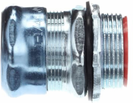 1-1/4 EMT INS, COMP CONN WET LOC