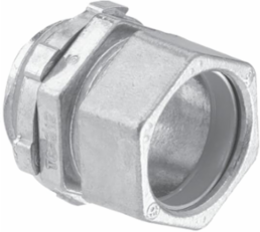 Insulated EMT Compression Fitting 1 Inch Zinc Alloy