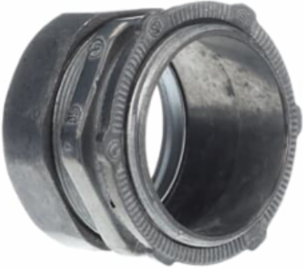Zinc Compression Connector 2 Inch, EMT, Concrete-tight, UL E16592