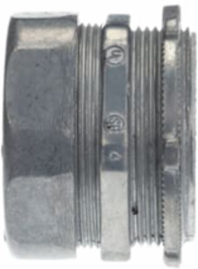 Zinc Compression Connector 2 Inch, EMT, Concrete-tight, UL E16592