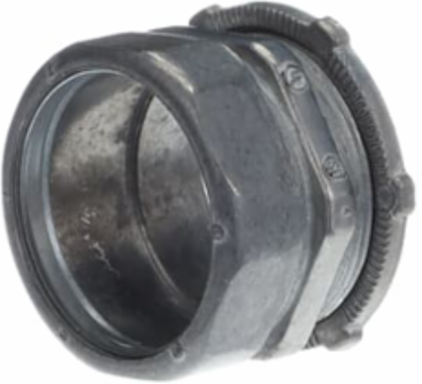 Zinc Compression Connector 2 Inch, EMT, Concrete-tight, UL E16592