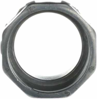 EMT Compression Fitting, 2-1/2 Inch, Zinc Alloy, Concrete-tight