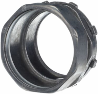 EMT Compression Connector, 3 Inch, Zinc Alloy, Concrete-tight
