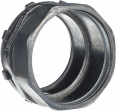 EMT Compression Connector, 3 Inch, Zinc Alloy, Concrete-tight