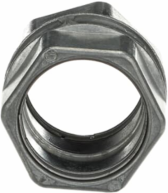 EMT Compression Coupling, 1-1/2 Inch, Zinc Alloy, Concrete-tight