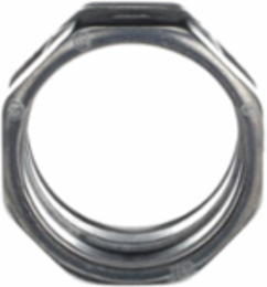 EMT Compression Coupling, 2-1/2 Inch, Zinc Alloy, Concrete-tight