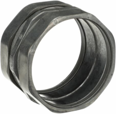 EMT Compression Coupling, 4 Inch, Zinc Alloy, Concrete-tight