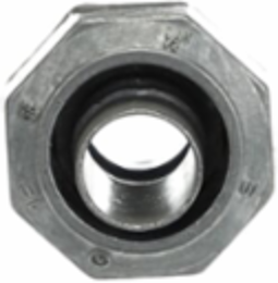 Insulated Liquidtight Connector 1/2 Inch, Zinc Alloy, Threaded