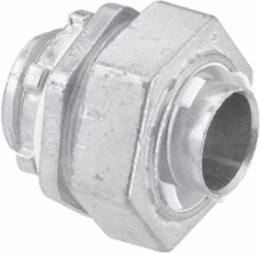 Insulated Straight Liquidtight Connector 3/4 Inch Zinc Alloy