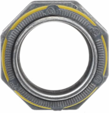Liquidtight Connector 2 Inches Zinc Alloy, Tapered Threaded Hub