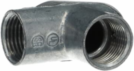 PULL ELBOW RIGID/RIGID GASKETED 1/2