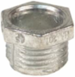 Rigid Conduit Nipple 1/2 Inch Zinc Alloy