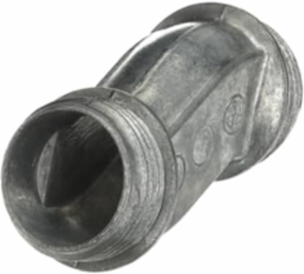 Offset Nipple 3/4 Inch, Trade Size 1 Inch, Zinc Alloy
