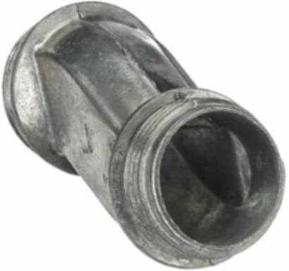 Offset Nipple 3/4 Inch, Trade Size 1 Inch, Zinc Alloy