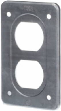 FS COVER - 1 GANG - FOR DUPLEX RECE