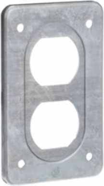FS COVER - 1 GANG - FOR DUPLEX RECE