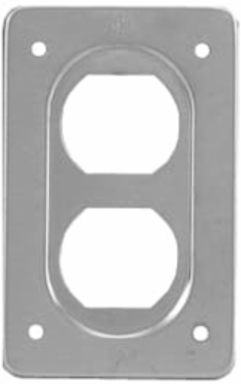 FS COVER - 1 GANG - FOR DUPLEX RECE