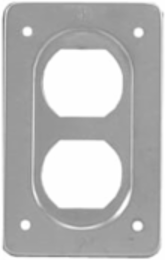 FS COVER - 1 GANG - FOR DUPLEX RECE