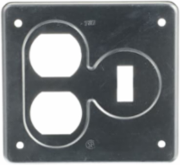 FS COVER - 2 GANG - FOR DUPLEX/TOGG