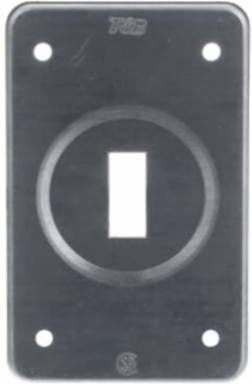 FS COVER - 1 GANG - FOR TOGGLE SWIT